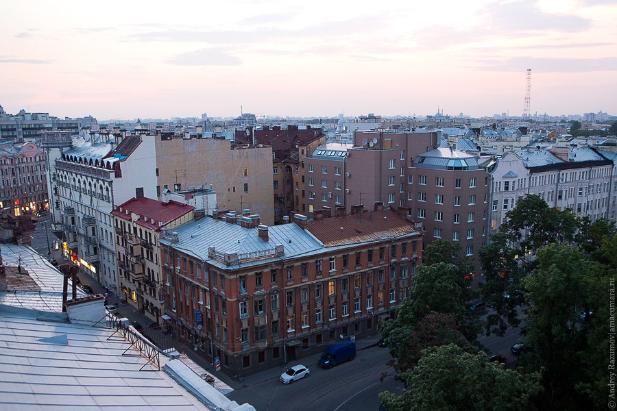 крыши Петербург